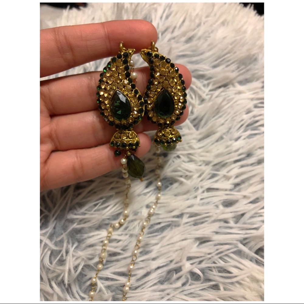 Pakistani Indian jewelry earrings